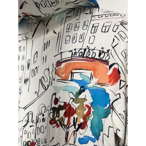 Michael Tyler Zip Hood Lightweight Jacket City Scene Travel Small loungewear - Picture 7 of 8